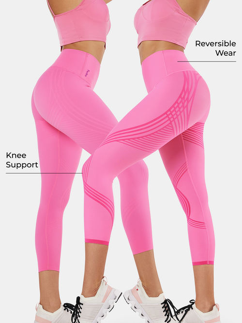 Body Sculpt 7/8 Leggings (Reversible Wear)
