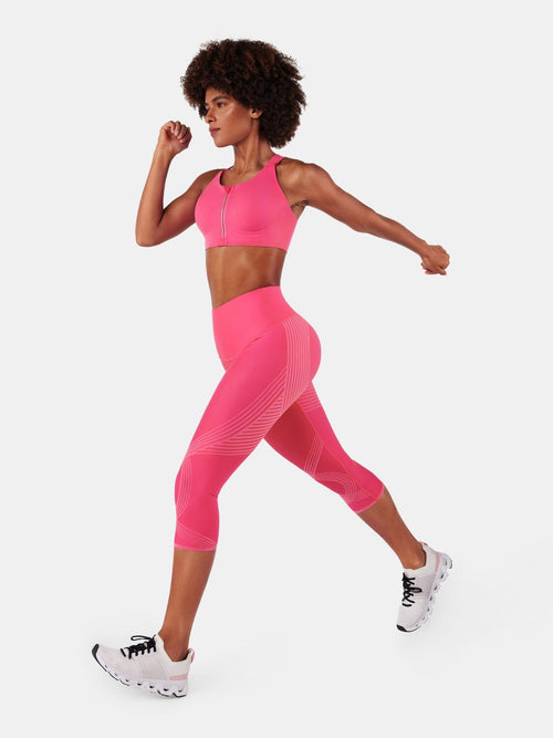 Body Sculpt Capri Leggings (Reversible Wear)
