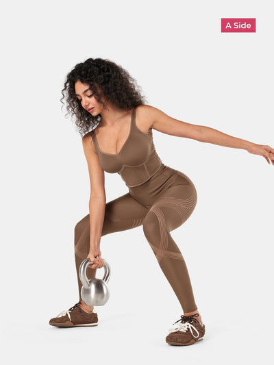 Body Sculpt Leggings (Reversible Wear)