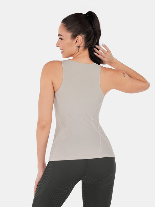 Body Sculpt Long Bra Tank, A-D Cups