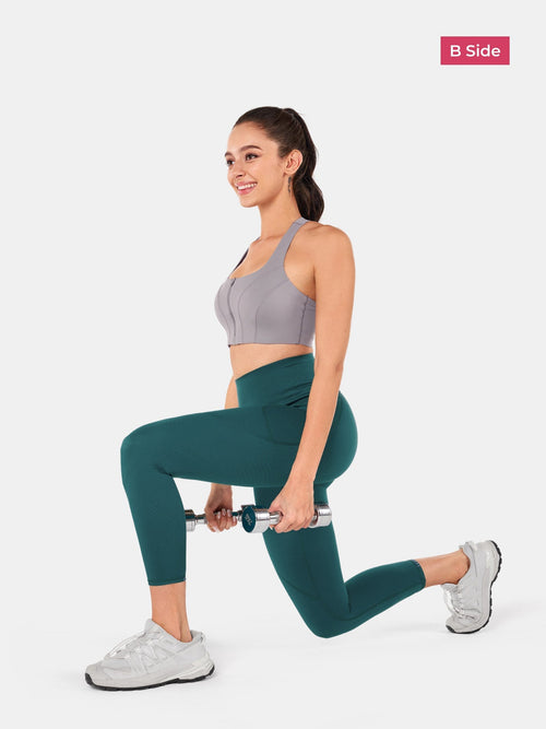 Body Sculpt Side Pocket 7/8 Leggings 2.0 (Reversible Wear)