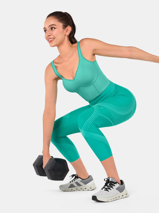 Body Sculpt Side Pocket 7/8 Leggings 2.0 (Reversible Wear)