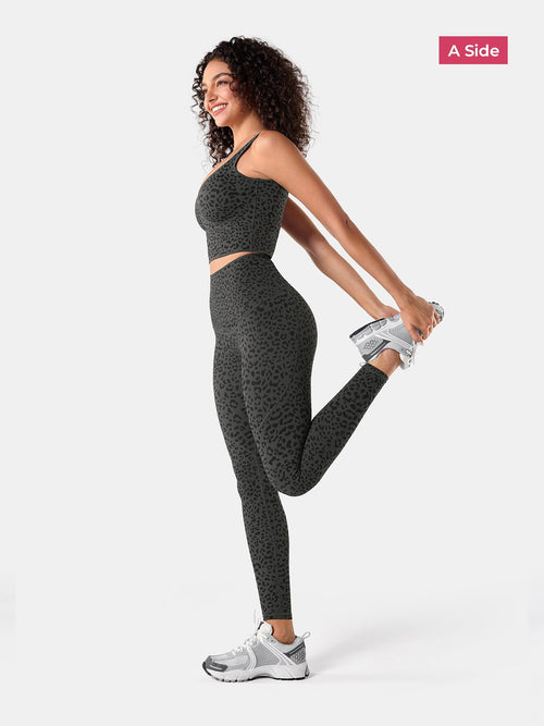 Body Sculpt Side Pocket Leggings 2.0 (Reversible Wear)