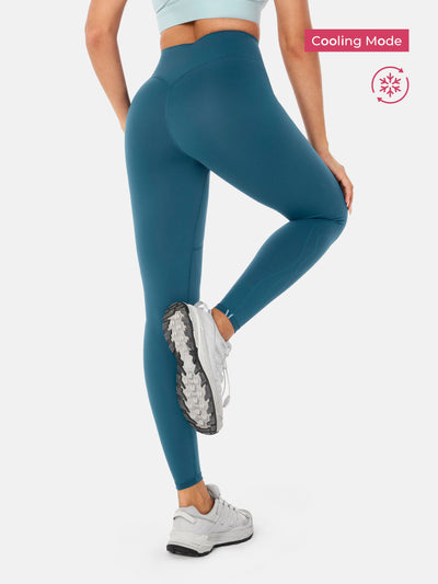 Body Sculpt Two Way Temp Leggings (Reversible Wear)