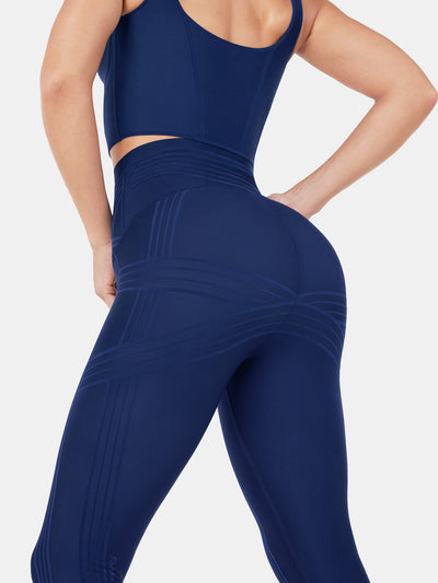 PowerBand Resistance Leggings (Reversible Wear)