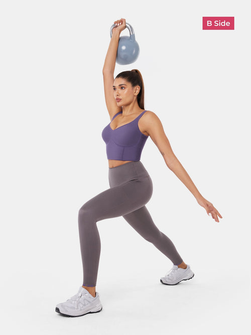 PowerBand Resistance Leggings (Reversible Wear)