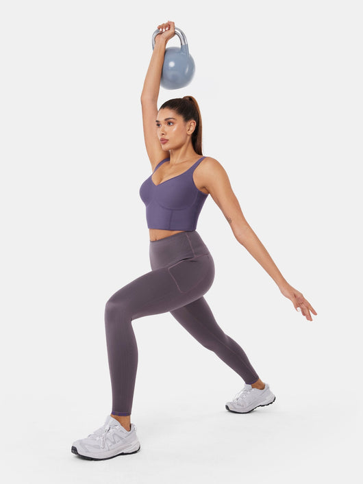 PowerBand Resistance Leggings (Reversible Wear)